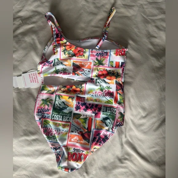 Roxy Love Roxy Sling One-Piece Swimsuit - Picture 7 of 9